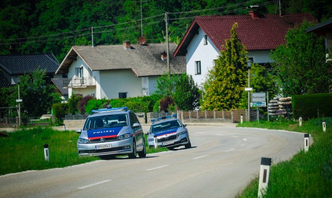 	Größerer Polizeieinsatz samt Straßensperre in Pischelsdorf am Engelbach