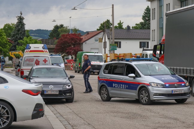 	Tödlicher Arbeitsunfall: Arbeiter (18) starb nach Absturz auf Baustelle in Linz-Kaplanhof im Klinikum