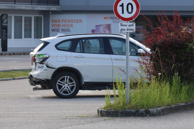 	Auffahrunfall auf Wiener Straße bei Gunskirchen fordert eine verletzte Person