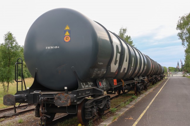 	Styrolaustritt: Schadensfläche nach Güterzugunfall in Wels geht mit laufender Sanierung weiter zurück