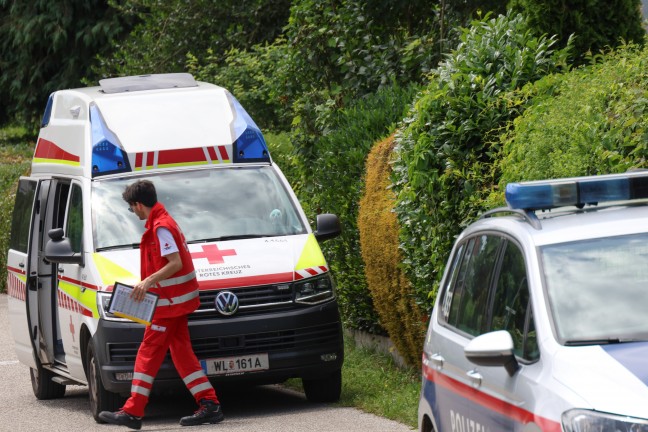	Carport eingestürzt: Missgeschick beim Ausparken aus Hauseinfahrt in Lambach