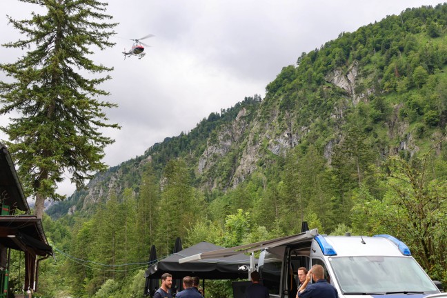 	Suchaktion nach vermisster Bergwanderin in Grünau im Almtal fortgesetzt