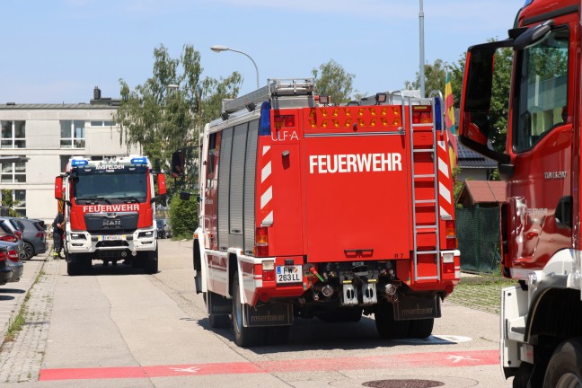 	76 Personen evakuiert: Brandeinsatz in einem Kinderbetreuungszentrum in Ansfelden