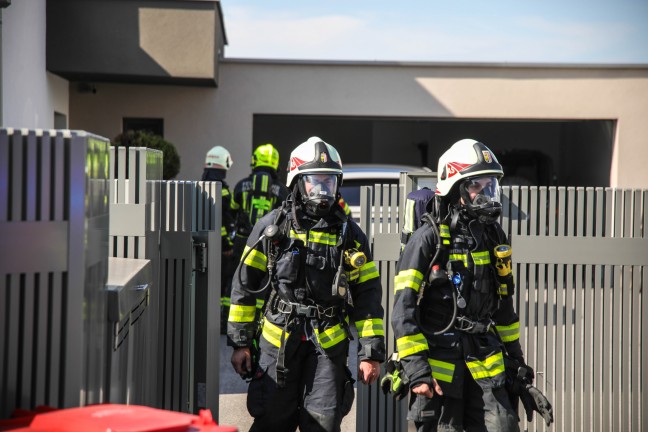 	Brand im Bereich einer Steckdose sorgte kurzzeitig für Einsatz zweier Feuerwehren in Marchtrenk