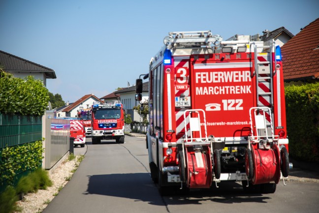 	Brand im Bereich einer Steckdose sorgte kurzzeitig für Einsatz zweier Feuerwehren in Marchtrenk