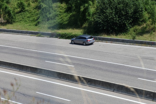 	Geisterfahrer auf Innkreisautobahn bei Steinhaus durch Polizei gestoppt