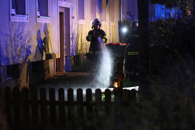 	Brand in einer Wohnung eines Mehrparteienhauses in Wels-Vogelweide fordert eine verletzte Person