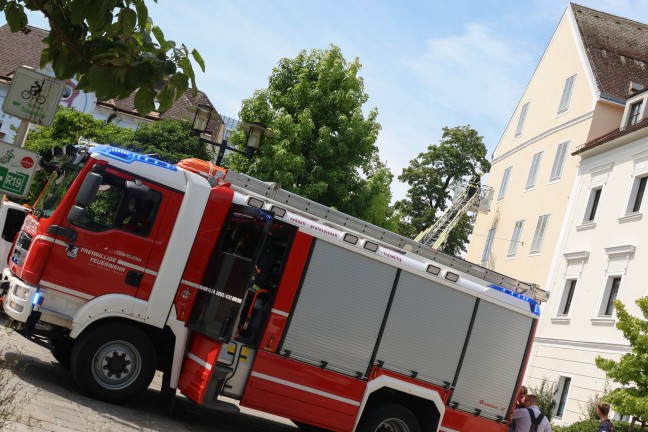 	Piepsender Rauchmelder löste Einsatz der Feuerwehr in Wels-Innenstadt aus