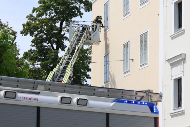 	Piepsender Rauchmelder löste Einsatz der Feuerwehr in Wels-Innenstadt aus