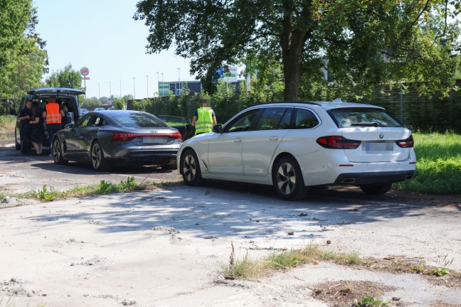 	Unfall mit mehreren Fahrzeugen auf Westautobahn bei Eberstalzell endet glimpflich