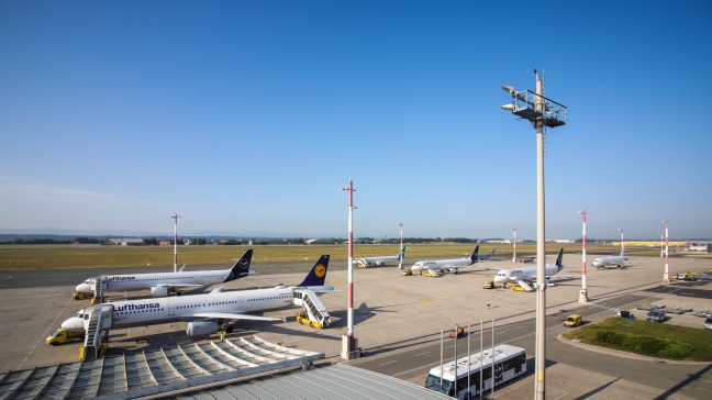 	Heftiges Gewitter über Bayern: Flugzeuge von München zur Zwischenlandung nach Hörsching umgeleitet