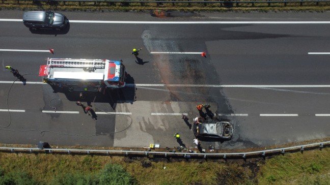 	Geisterfahrerkolonne: Autofahrer drehten bei Stau auf Innkreisautobahn in Pichl bei Wels einfach um