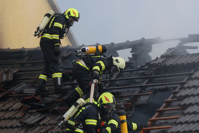 	Vier Feuerwehren bei Garagenbrand in St. Marien im Einsatz