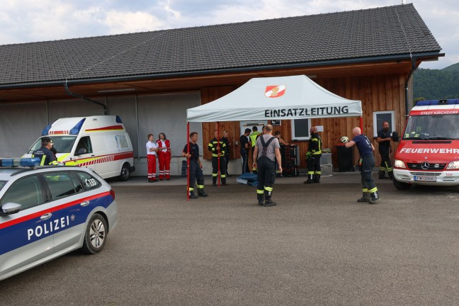 	Personensuche in der Steyr: Großaufgebot sucht zwischen Grünburg und Molln nach vermisster Person