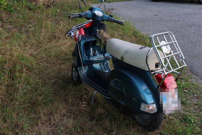 	Waizenkirchen: Motorradlenker (52) bei Sturz gegen Verkehrszeichen geprallt und tödlich verletzt