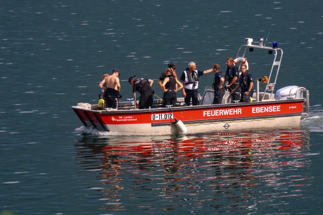 	Traunkirchen: Leiche von vermisstem Taucher (44) mittels Tauchroboter im Traunsee lokalisiert