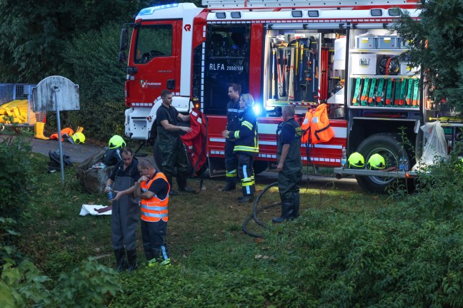 	Umweltalarm: Schaumaustritt in die Krems sorgt für großen Schadstoffeinsatz in Ansfelden