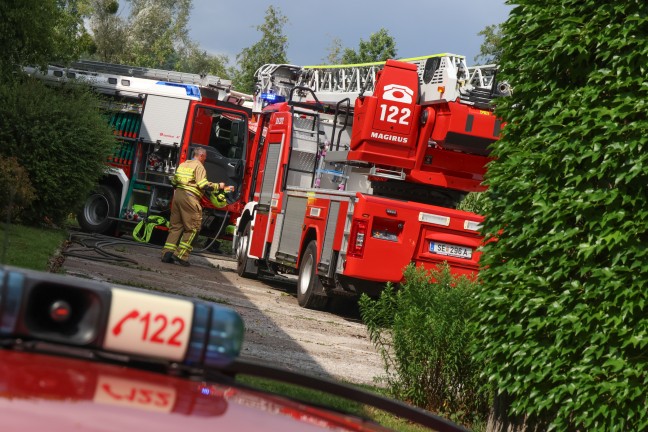 	Brand in einem landwirtschaftlichen Nebengebäude in Pfarrkirchen bei Bad Hall