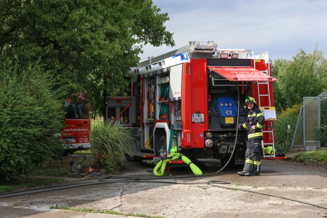 	Brand in einem landwirtschaftlichen Nebengebäude in Pfarrkirchen bei Bad Hall