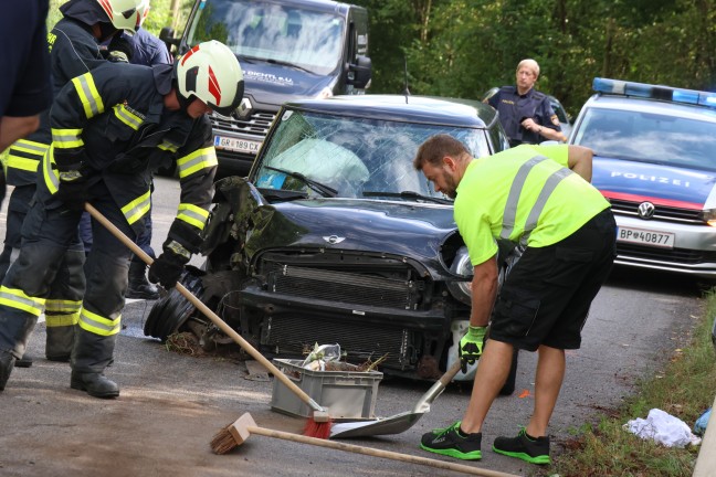 	Auto gegen Baum: Eine Tote und drei teils Schwerverletzte bei folgenschwerem Unfall in Waizenkirchen