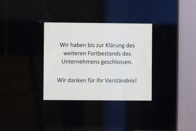 	Schadenssumme rund 3 Millionen Euro: Konkursverfahren über Ansfeldner Kücheneinrichtungsstudio eröffnet