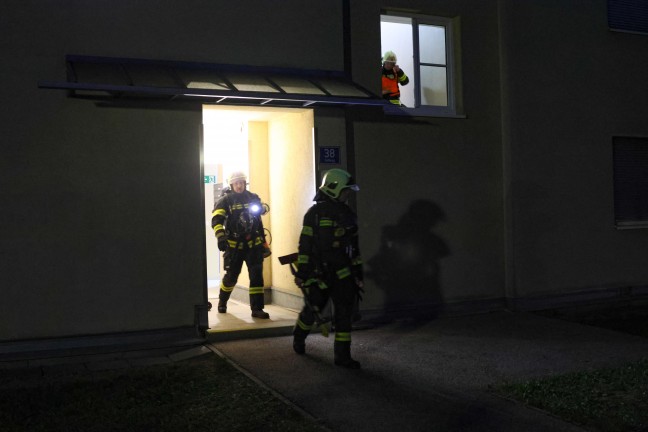 	Optische Täuschung durch Kerze löste kurzzeitigen Einsatz der Feuerwehr in Wels-Neustadt aus