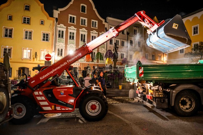 	Gebäudeeinsturz in Schärding: Beide verschütteten Bauarbeiter (23) tot geborgen