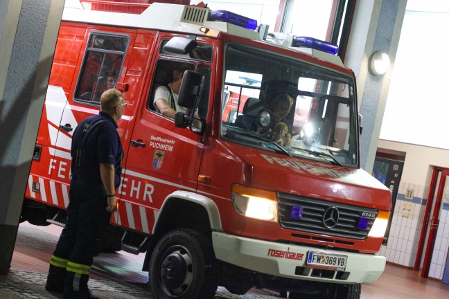 	Erleichterung: Abgängiger Pensionist (82) spazierte bei Suchaktion in Attnang-Puchheim zur Feuerwehr