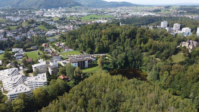 	Einsatzkräfte der Feuerwehr zu Personenrettung am Krottensee in Gmunden alarmiert