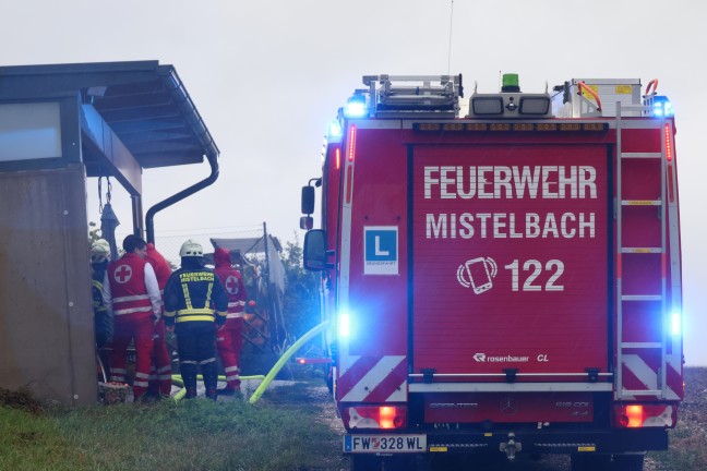 	Rauchentwicklung durch Heizungsanlage: Einsatzkräfte der Feuerwehr in Buchkirchen im Einsatz