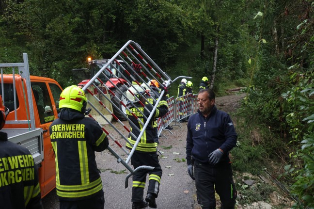 	Hangrutschungen: Angespannte Situation nach tagelangem intensiven Regen in Oberösterreich