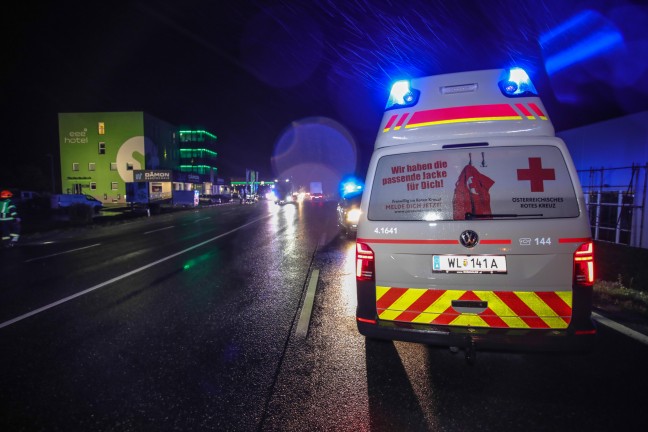 	Motorradlenker bei Sturz auf Wiener Straße in Marchtrenk leicht verletzt