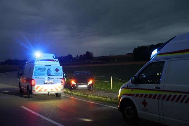 	2,24 Promille: Alkolenker geriet auf Braunauer Straße bei Burgkirchen in den Gegenverkehr