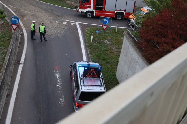 	Rübenernte auf Autobahn: LKW verlor Teil seiner Ladung auf Auffahrt zur Innkreisautobahn bei Wels