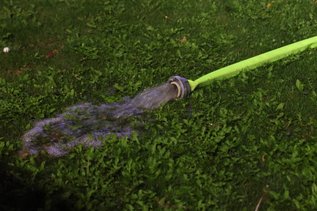 	Einsatz der Feuerwehr bei Wasserschaden nach Rohrbruch in einem Einfamilienhaus in Marchtrenk