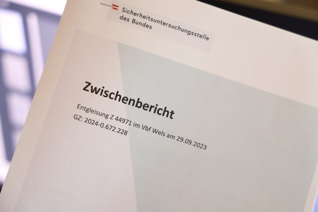 	57.800 Liter: Bei Güterzugunfall in Wels damals offenbar doch größere Menge an Styrol ausgetreten