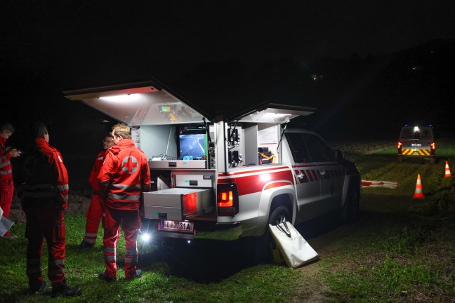 	Großangelegte Suchaktion mit Drohnen und Suchhunden nach abgängiger Pensionistin (86) in Gmunden