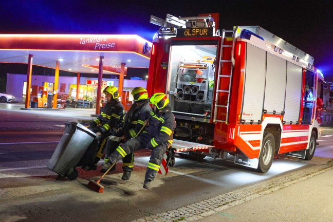 	lspur von Lambach nach Stadl-Paura sorgte fr greren Einsatz der Feuerwehren