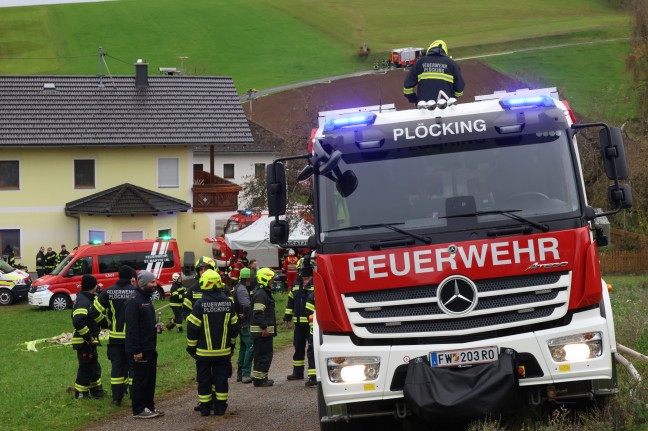 	Alarmstufe 3: Groeinsatz bei Brand im Dachbereich eines Gebudes in St. Martin im Mhlkreis