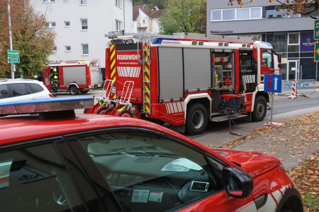 	Brand in einem Pizza-Restaurant in Thalheim bei Wels sorgte fr Einsatz zweier Feuerwehren