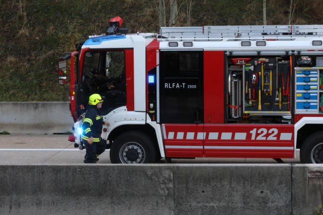 	Sechs teils Schwerverletzte bei Crash auf Pyhrnautobahn in Micheldorf in Obersterreich