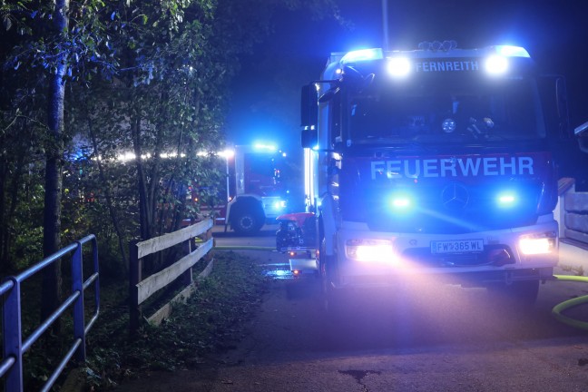 	Drei Feuerwehren bei Brand im Dachbereich eines Wohnhauses in Gunskirchen im Einsatz