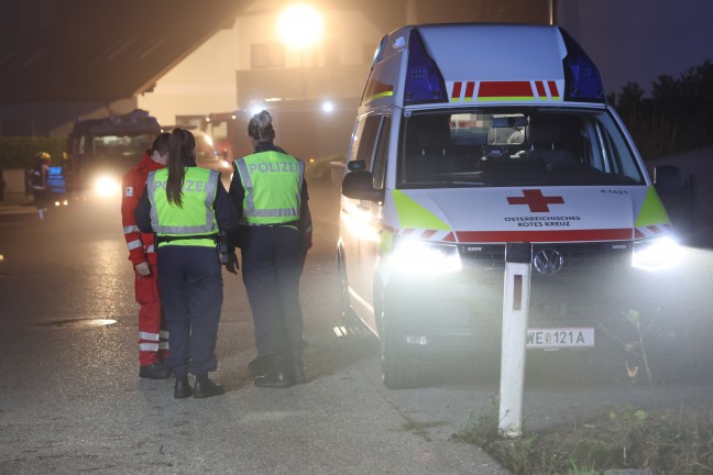 	Drei Feuerwehren bei Brand im Dachbereich eines Wohnhauses in Gunskirchen im Einsatz