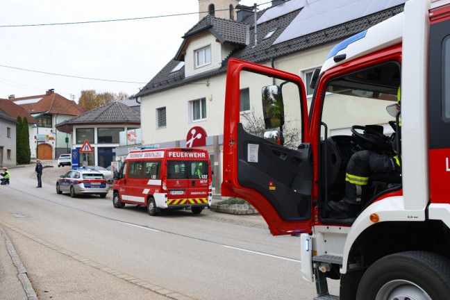 	Verkehrsunfall im Ortszentrum von Eberstalzell