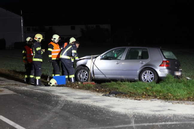 	Schwerer Verkehrsunfall in Wels-Schafwiesen fordert zwei Verletzte