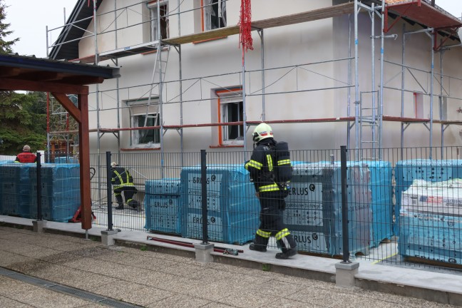 	Hohe CO-Konzentration: Person in einem Wohnhaus in Wels-Schafwiesen reglos aufgefunden