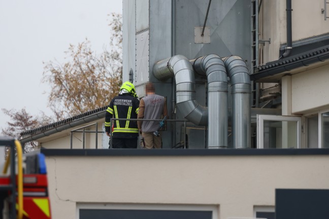 	Zwei Feuerwehren bei Tischlerei in Eberstalzell im Einsatz