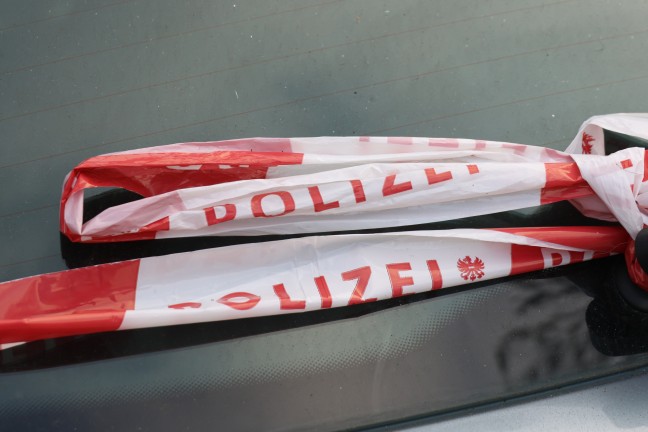 	Auto in Wels-Lichtenegg offenbar mit Bllern gesprengt und dadurch schwer beschdigt