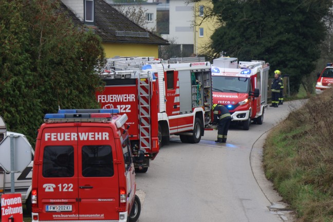 	Drei Feuerwehren bei Kchenbrand in Kremsmnster im Einsatz