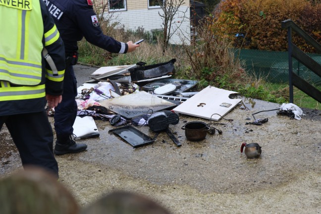 	Drei Feuerwehren bei Kchenbrand in Kremsmnster im Einsatz